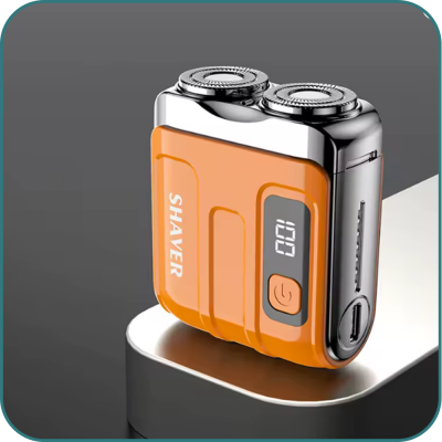 Men Travel Mini Shaver Double Floating Magnetic